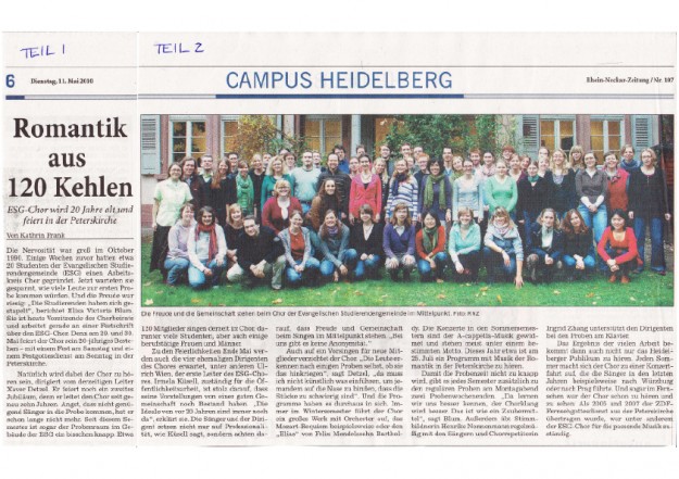 Rhein-Neckar-Zeitung 11.05.2010